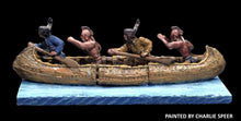 Load image into Gallery viewer, 99-6073:  Frontier Natives in Large Trade Canoe [1]
