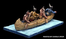 Load image into Gallery viewer, 99-6073:  Frontier Natives in Large Trade Canoe [1]
