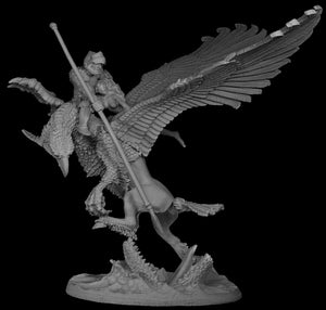 101-2502:  25mm Hippogryffe Rescue