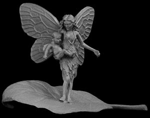 101-5435:  54mm Fairy Mother with Baby
