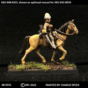 48-0331:  Horse - Colonial with Rifle