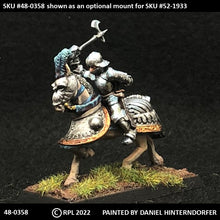 Load image into Gallery viewer, 48-0358:  Horse - Ornate Plate Armor, Advancing
