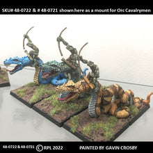 Load image into Gallery viewer, 48-0721:  Giant Serpent, Saddled I, Longer Pose
