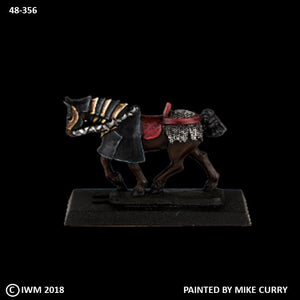 48-0356:  Horse - Armored, Plate