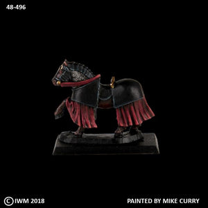 48-0496:  Heavy Warhorse - Plate and Caparison
