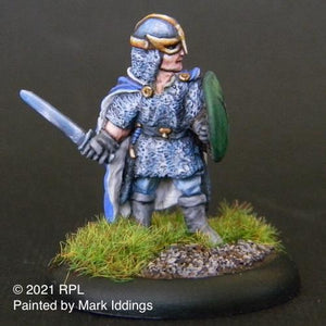 49-0802:  Sentinel - Armored Elf with Sword