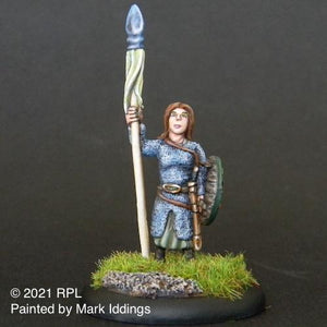 49-0803:  Sentinel - Female Elf with Spear