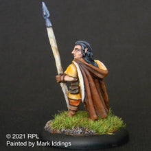 Load image into Gallery viewer, 49-0805:  Sentinel - Wood Elf with Spear in Reserve
