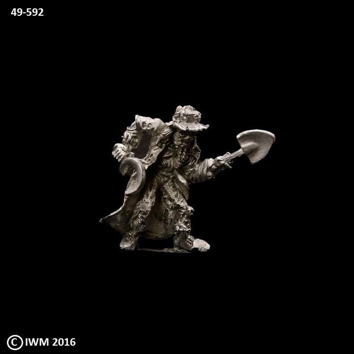 53-0982:  Scarecrow with Scythe and Shovel