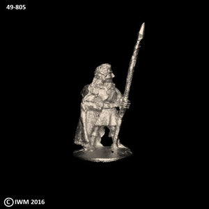 49-0805:  Sentinel - Wood Elf with Spear in Reserve