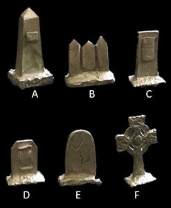 49-9502:  Grave Stones - Medium [6]