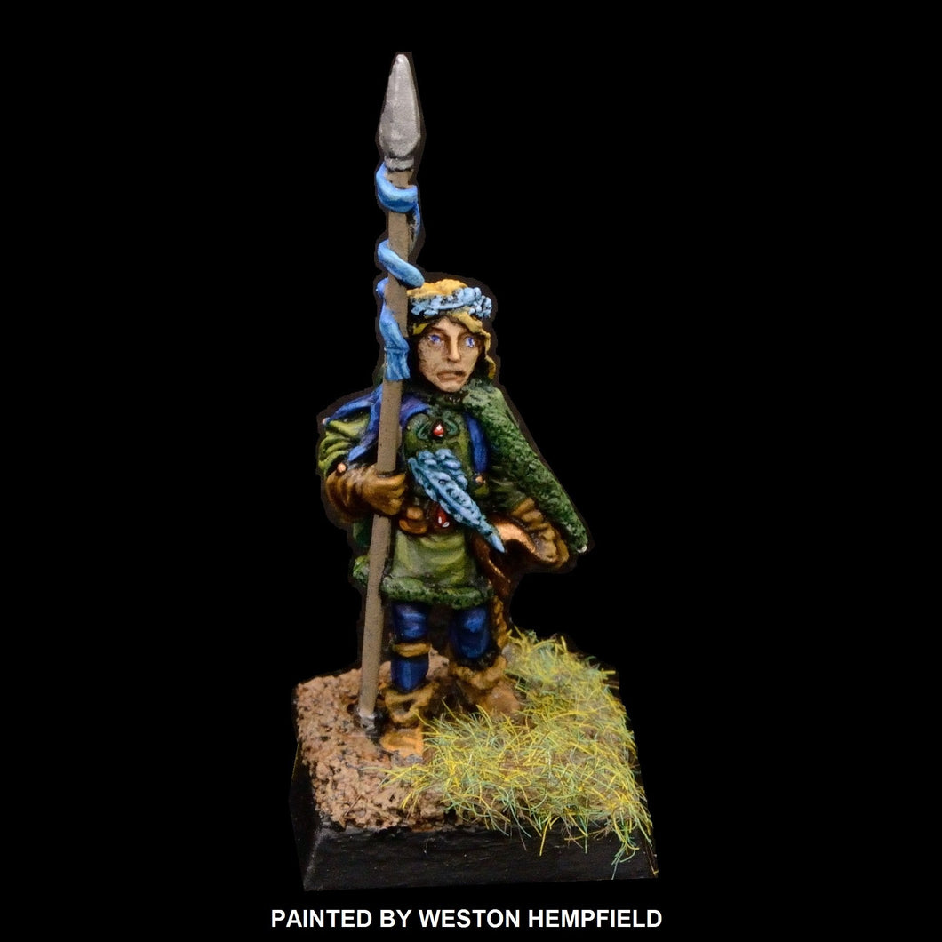 50-0032:  Wood Elf Honor Guard with Spear