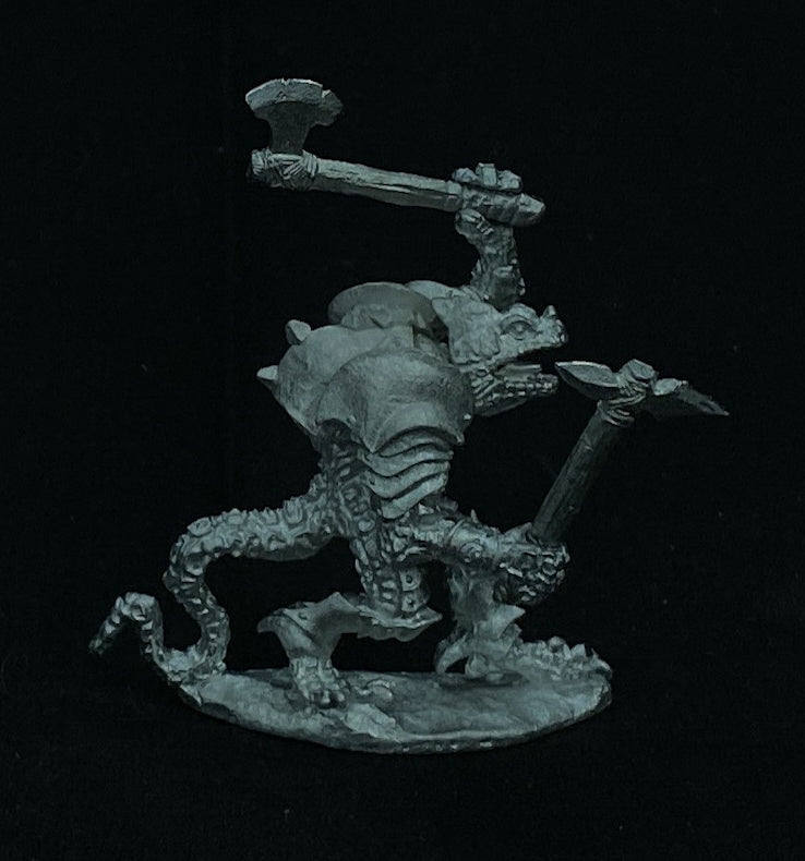50-0415:  Troglodyte Warrior, Plate Armor