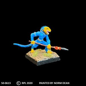 50-0613:  Lizardman with Spear