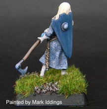 Load image into Gallery viewer, 50-0097:  Elf Warlord Swinging Axe
