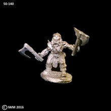 Load image into Gallery viewer, 50-0140:  Dwarf Berserker, On Guard
