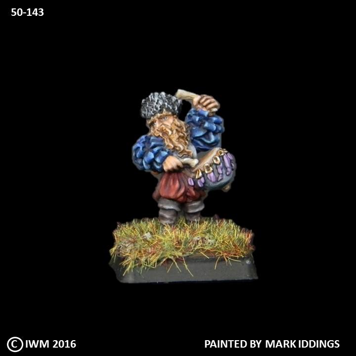 50-0143:  Dwarf Musician with Drum