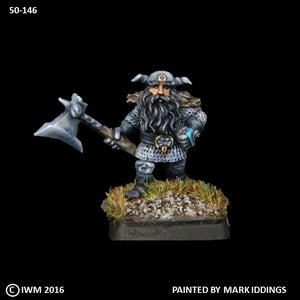 50-0146:  Dwarf Bearmaster with Axe