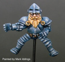 Load image into Gallery viewer, 50-0155:  Dwarven Cavalry Rider, In Plate Armor
