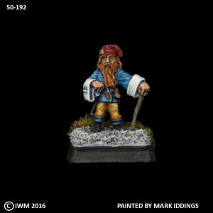 50-0192:  Dwarf Engineer with Cane