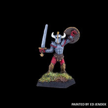 Load image into Gallery viewer, 51-0501:  Chaos Acolyte with Sword and Round Shield
