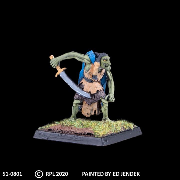 51-0801:  Troll with Sword Back