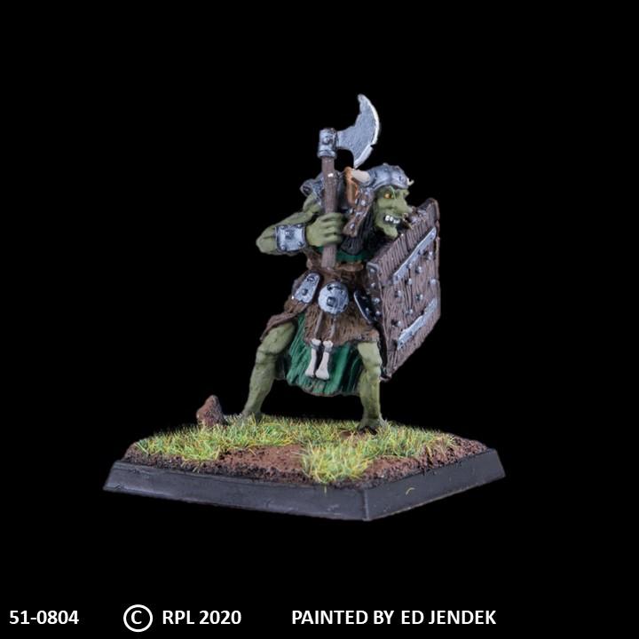 51-0804:  Troll with Axe and Shield