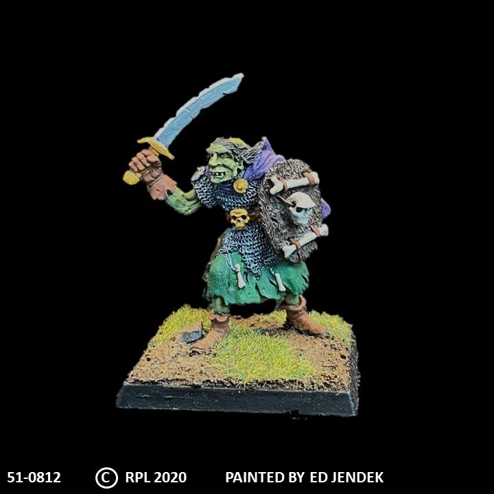 51-0812:  Troll with Sword and Shield