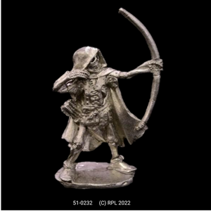 51-0232:  Skeletal Bowman, Cloaked