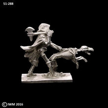 Load image into Gallery viewer, 51-0288:  Skeleton Beastmaster with Hound
