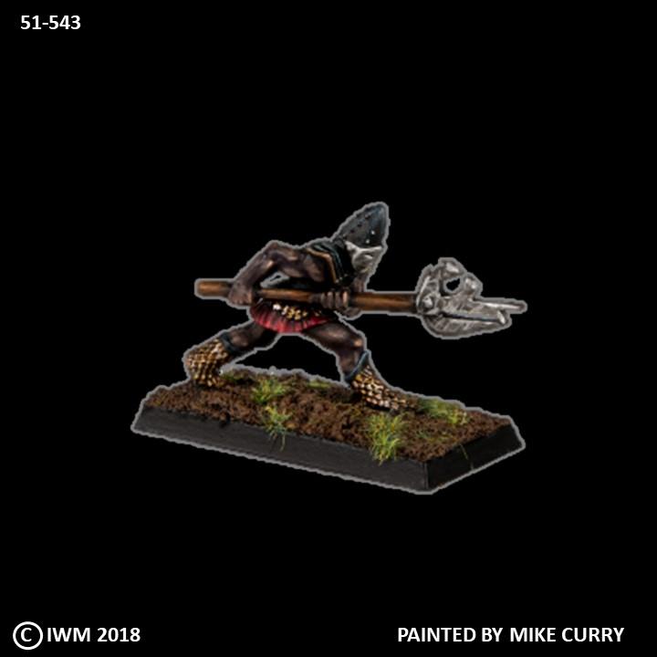 51-0543:  Chaos Knight with Poleaxe