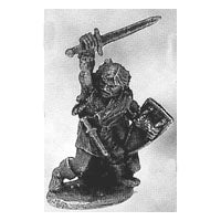 Load image into Gallery viewer, 52-0012:  Adventurer with Sword and Heater Shield I
