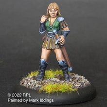 Load image into Gallery viewer, 52-0029:  Female Adventurer with Sword Sheathed

