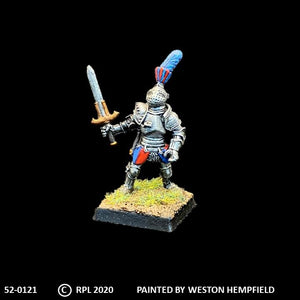 52-0121:  Foot Knight with Sword I