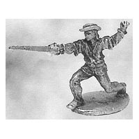 Load image into Gallery viewer, 52-0201:  Militia with Sword, Attacking
