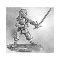 52-0204:  Militia with Sword and Dagger, Female