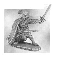52-0210:  Militia with Pair of Swords, Hat and Cloak