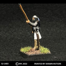Load image into Gallery viewer, 52-1403:  Avalon Men-at-Arms Spearman in Chainmail
