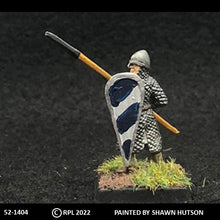 Load image into Gallery viewer, 52-1404:  Avalon Men-at-Arms Spearman in Scale Armor
