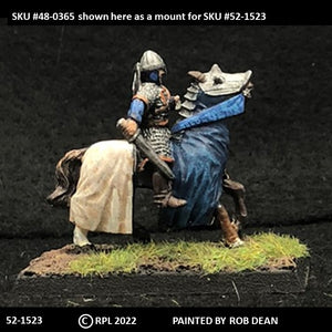 52-1523:  Avalon Cavalryman with Sword and Open Hand [rider only]