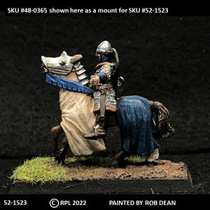 52-1523:  Avalon Cavalryman with Sword and Open Hand [rider only]