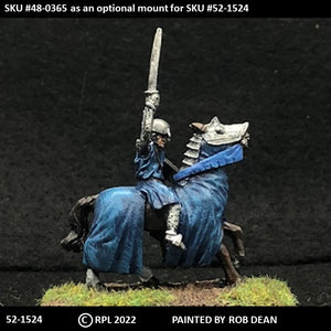 52-1524:  Avalon Cavalryman with Sword IV [rider only]