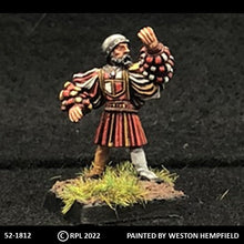 Load image into Gallery viewer, 52-1812:  Imperial Pikeman, Advancing, with Skull Cap
