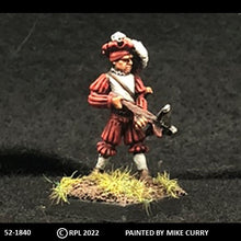 Load image into Gallery viewer, 52-1840:  Imperial Crossbowman Reloading, with Soft Hat
