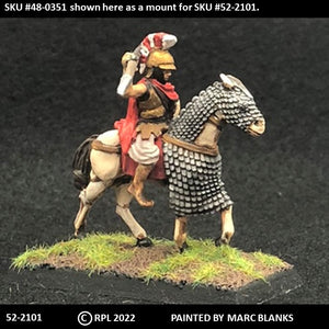 52-2101:  Hoplite Cavalryman, Plumed Helmet