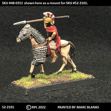 Load image into Gallery viewer, 52-2101:  Hoplite Cavalryman, Plumed Helmet
