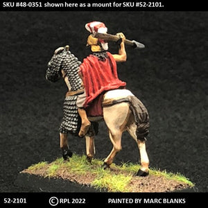 52-2101:  Hoplite Cavalryman, Plumed Helmet