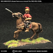 Load image into Gallery viewer, 52-2106:  Hoplite Cavalryman, Short Plumed Helmet [rider only]
