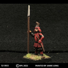 Load image into Gallery viewer, 52-3015:  Samurai with Weapon Options, In Reserve
