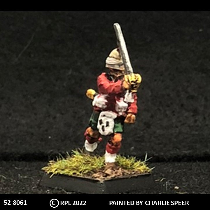 52-8061:  Highlander Officer with Sword